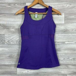 Athleta PR Athletic Racerback Tank Top Purple sz S